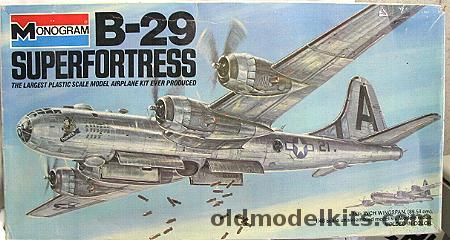 Monogram 1/48 Boeing B-29 Superfortress - With Diorama Sheet, 5700 plastic model kit